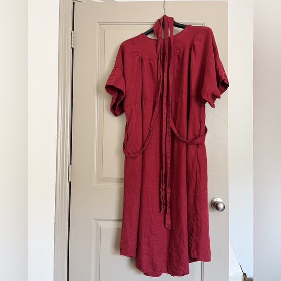 Suunday Ema Dress in Red Pear - Picture 4 of 5